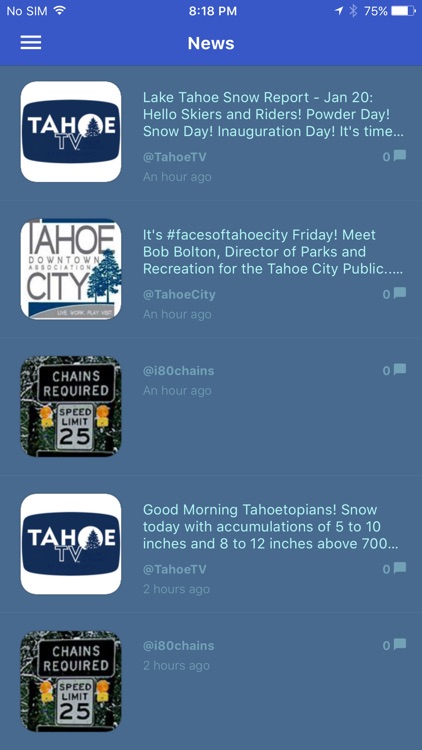 Lake Tahoe App - Tahoe TV screenshot-4