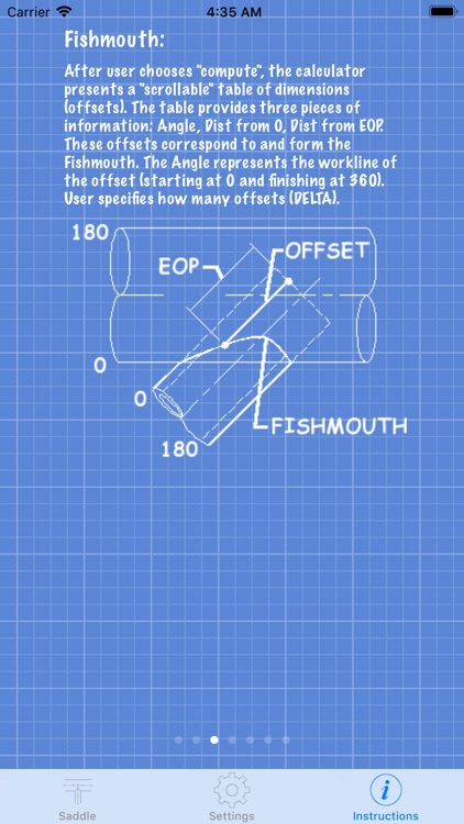 Pipe Saddle Layout Calculator screenshot-3