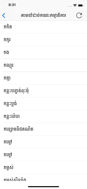 Khmer Dictionary (Extended)(圖8)-速報App