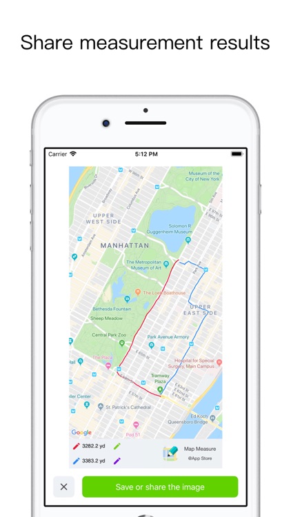 Map Measure by doodle screenshot-3