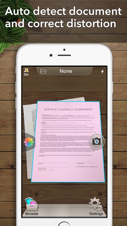 Scanner App - PDF document scanner