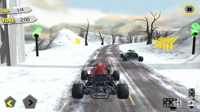 Buggy Car Snow Downhill Racing screenshot 3