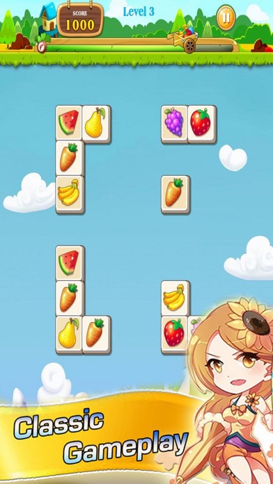 Funny Finger Fruit Connect screenshot 2