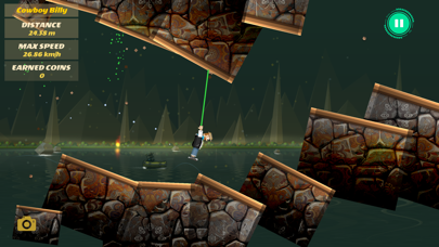 Rope Heroes : Hole Runner Game screenshot 2