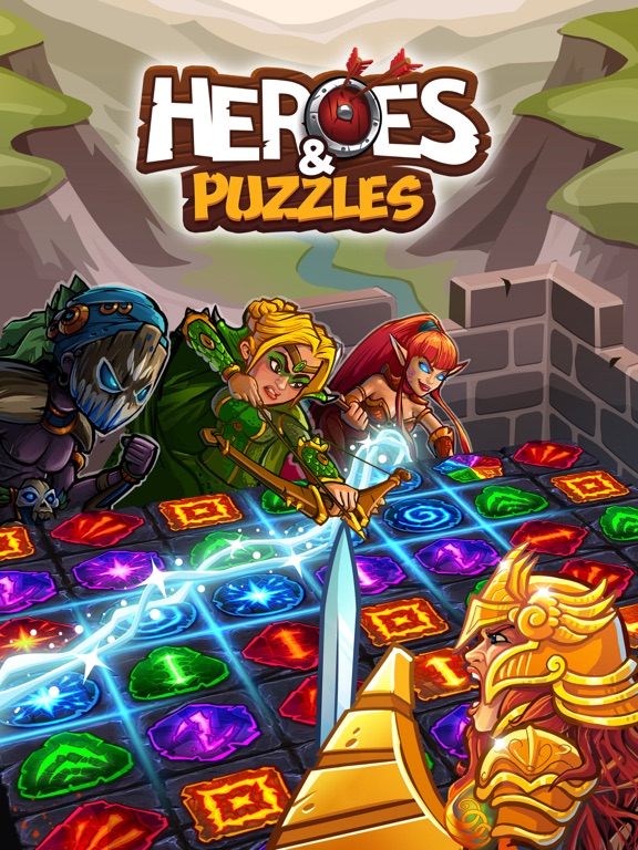 Heroes and Puzzles на iPad