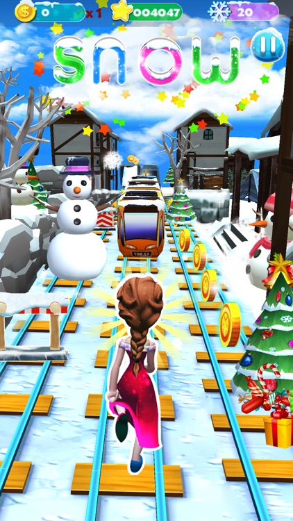 Snow Princess Subway screenshot-4