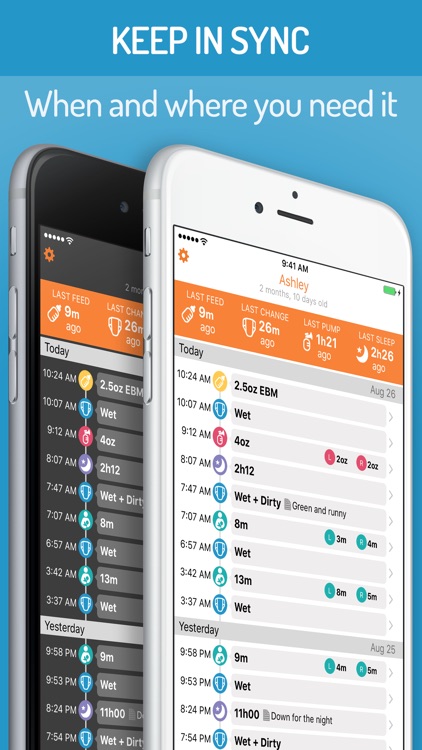 BabyTime Baby Feeding Timer - Breastfeeding & More screenshot-3