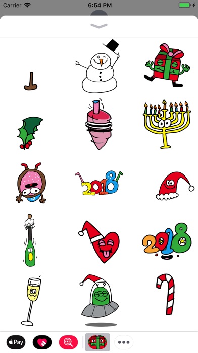 Holidaze Animated Stickers screenshot 2