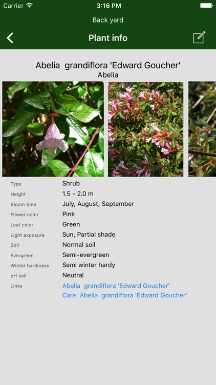 Hortus - Plants in your garden
