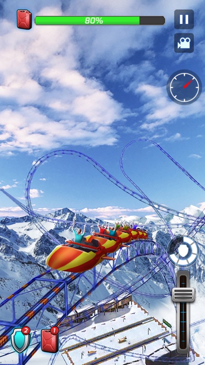 Roller Coaster Deluxe 3D screenshot-3