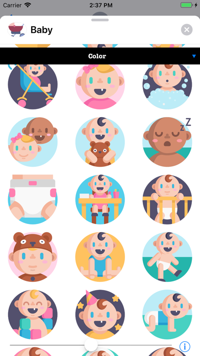 Infant Baby Stickers screenshot 3