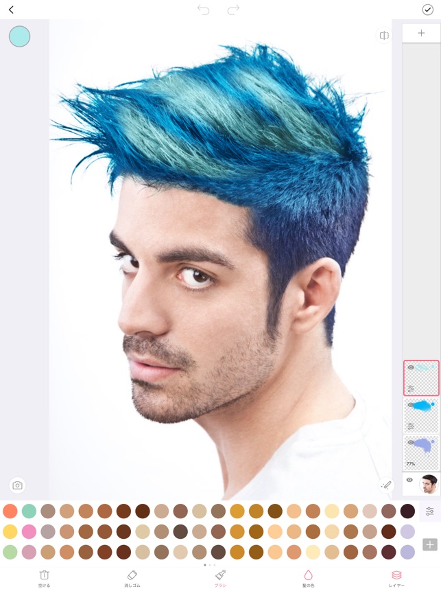 髪型 ヘアスタイルシミュレーション をapp Storeで