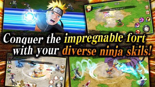how fast online naruto to up power BORUTO NARUTO the VOLTAGE on App Store X NINJA