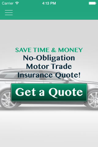 Quote Motor Trade Insurance UK - náhled