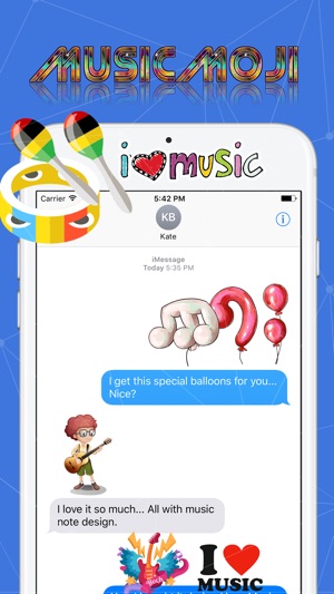 MusicMoji Music Stickers(圖2)-速報App