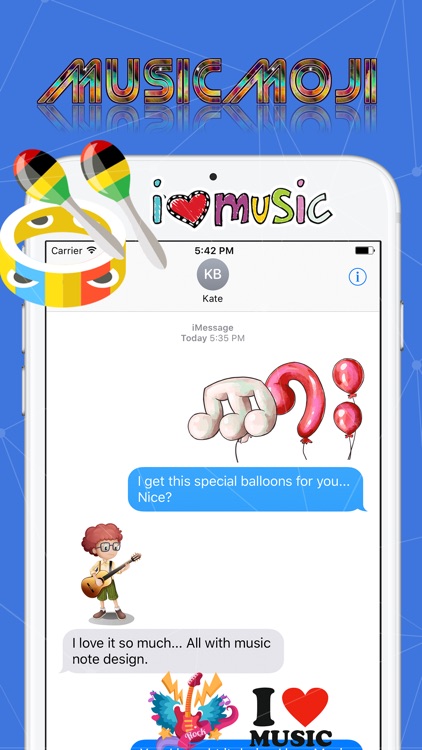 MusicMoji Music Stickers