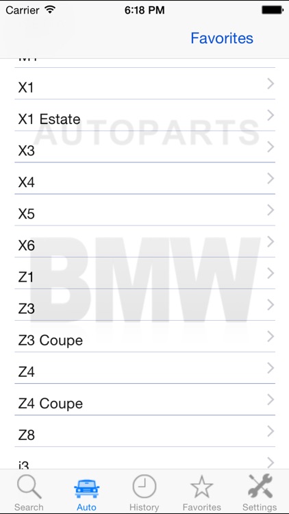 Autoparts for BMW