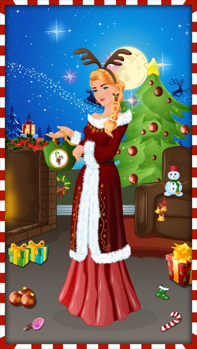 Christmas Dressup Girl Game screenshot 4