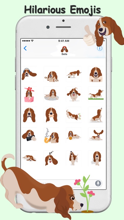 BassetMoji - Basset Emojis