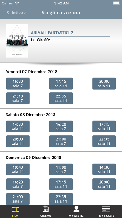 How to cancel & delete Webtic Milano Al Cinema from iphone & ipad 4