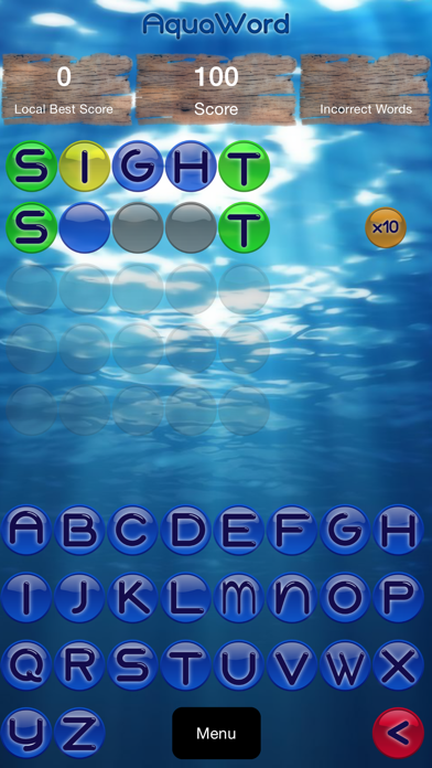 AquaWord screenshot 2