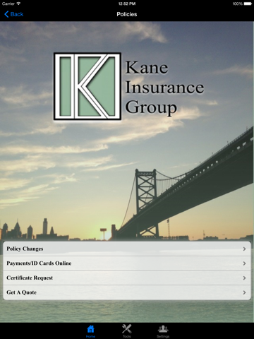 Kane Insurance Group HD screenshot 3