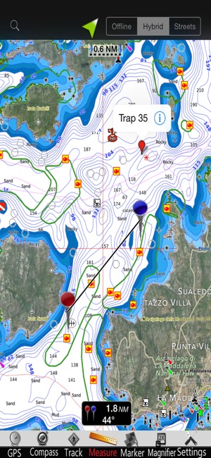 Strait of Bonifacio GPS Chart(圖1)-速報App