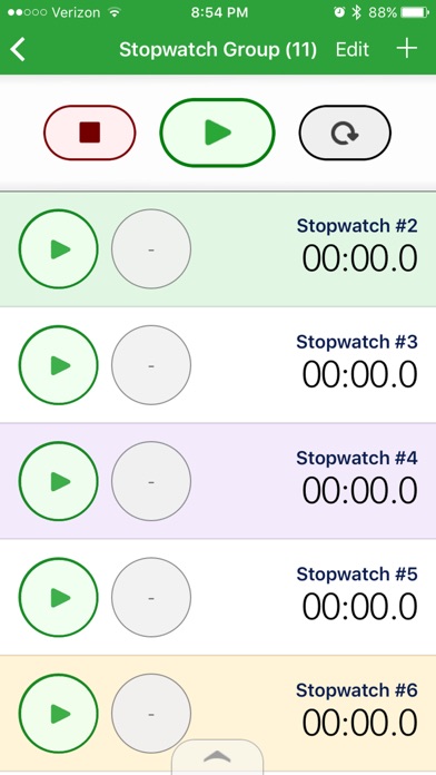 Stopwatch Groups screenshot 3