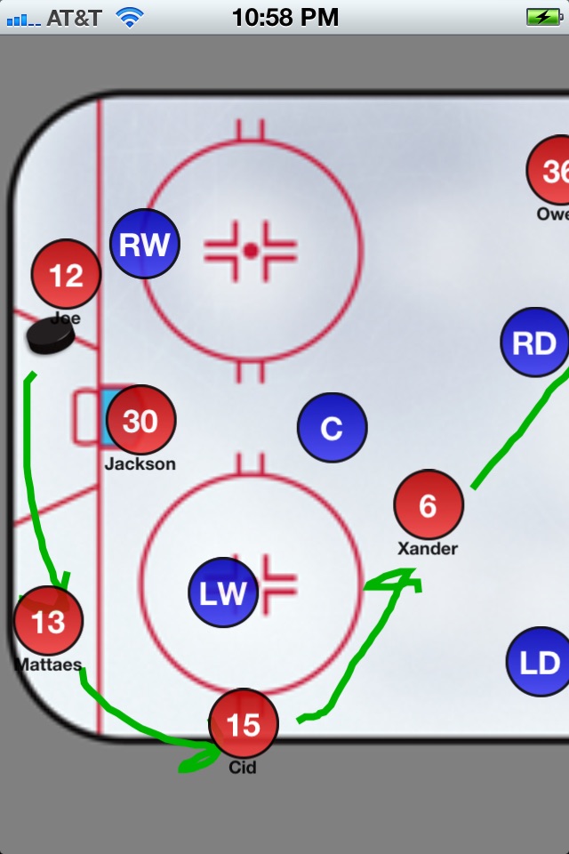 Hockey WhiteBoard screenshot 3