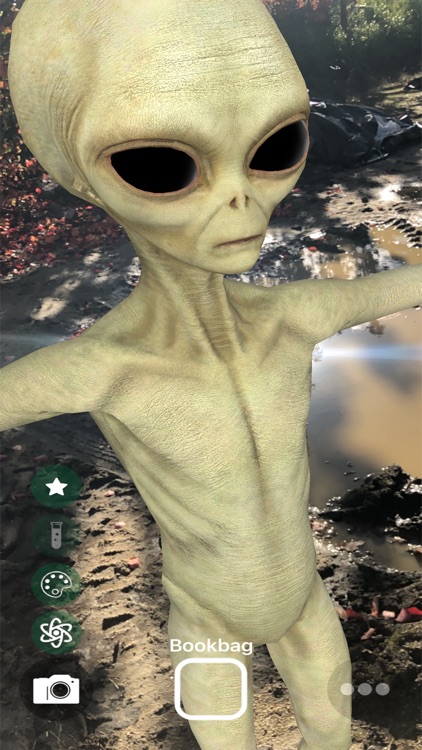Augmented Reality UFO Stickers