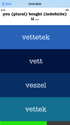 Hungarian Verb Blitz(圖4)-速報App