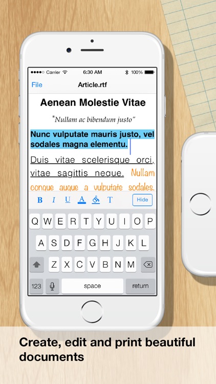 TextEditor : Rich Text Editor