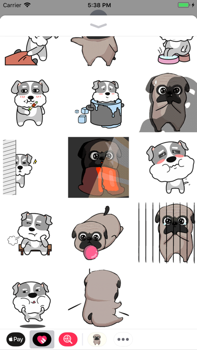 Pug and Poodle Animated screenshot 3