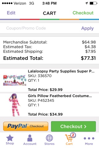 Party City screenshot 3