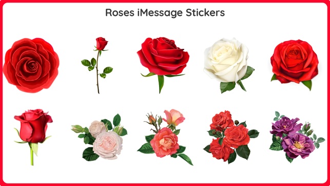 Romantic Roses Lovely Sticker(圖1)-速報App