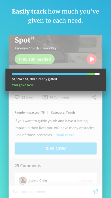 God's Gifts - Church Donations screenshot 3