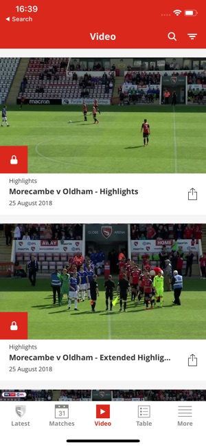 Morecambe Official App(圖3)-速報App