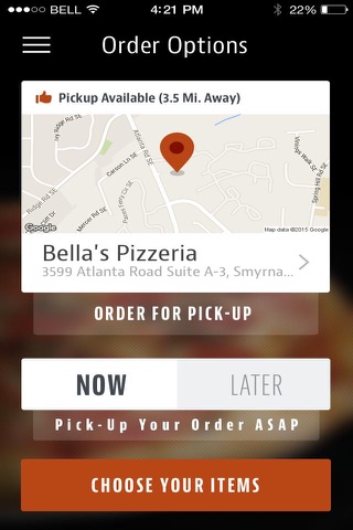 Bella's Pizzeria screenshot 2