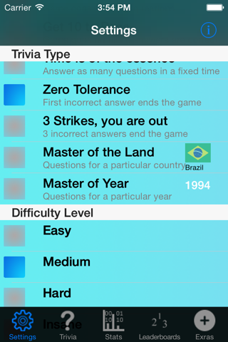 Football Trivia Generator - náhled