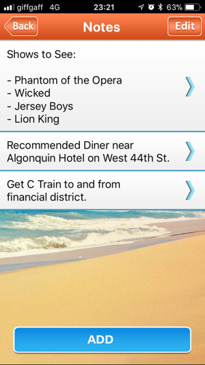 ‎Trip Planner Screenshot