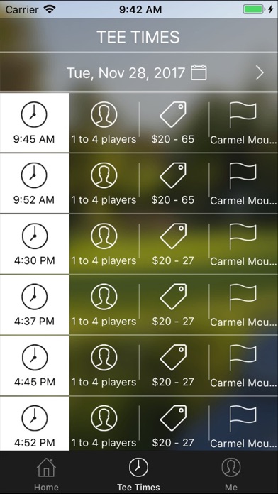 Carmel Mountain Golf Tee Times screenshot 3