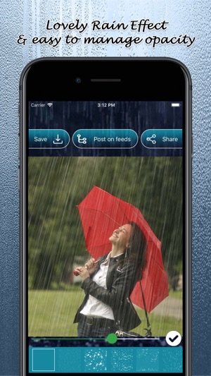 Rain Effect Photo Editor