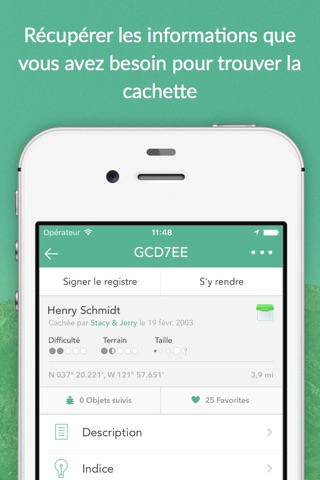 Cachly - Geocaching screenshot 2