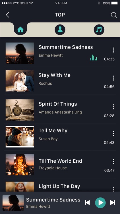 MusicOZ: Music player