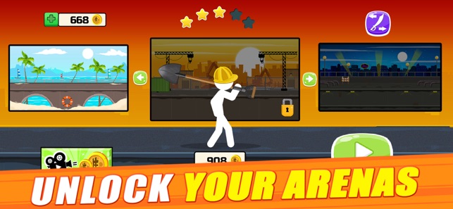 Stick Warrior : Action Game(圖4)-速報App