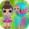 this nice addiction game allow you to wash clothes of dolls and earn coin