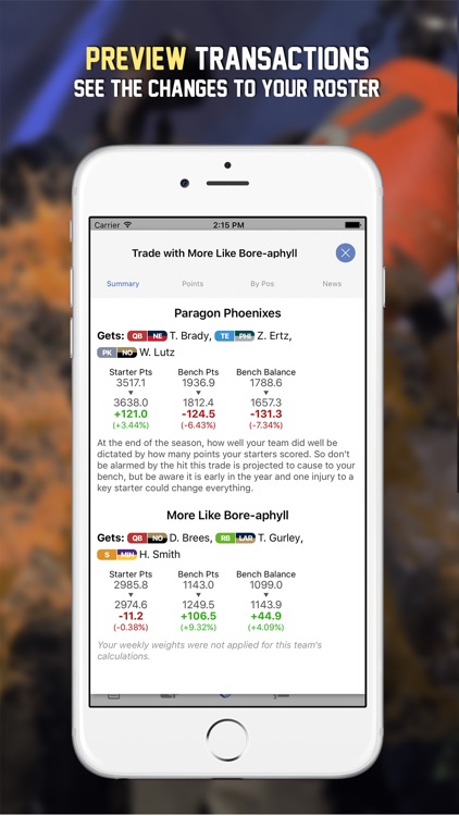 Waiver & Trade Dominator '17 screenshot-3