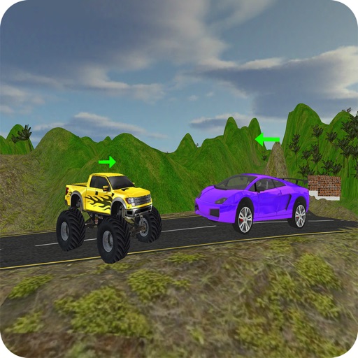 Super Car & Monster Truck 3D icon