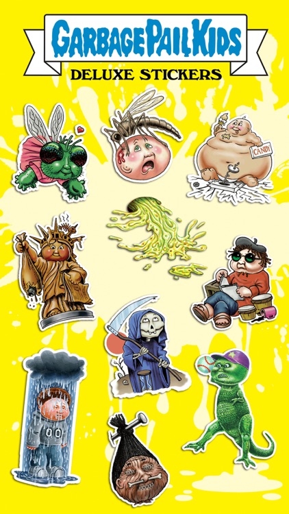 Garbage Pail Kids Deluxe Stickers