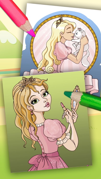 Magic Princess - Coloring Book